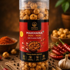Mahiya Naturals Roasted Makhana - Peri Peri 90gm